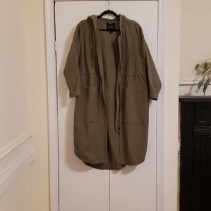 Monki Longline Anorak Jacket